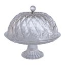 Ver imagem 2 de Porta Bolo Sutil de Vidro com Pé 25cm - Hauskraft