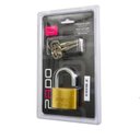 Ver imagem 2 de Cadeado Tetra Chave Sm 50mm Latão Pado