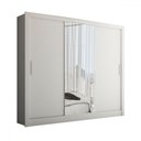 Ver imagem 3 de Guarda-roupa Casal Katherine Slim 3 Portas com Espelho - Panorama Móveis