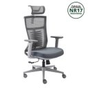 Ver imagem 2 de Cadeira de Escritório Presidente NR17 Vertta Basic