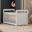 Ver imagem 4 de Berço Americano Mini Cama Star Branco Acetinado - Tigus