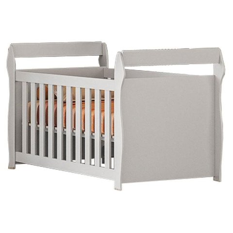Berço Americano Mini Cama Star Branco Acetinado - Tigus