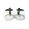 Kit 2 Jarra para Cafeteira Resistente Preto Cp15 Inox - 5