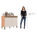 Ver imagem 6 de Balcão Para Cozinha 2 Portas 120cm com Tampo Cecília