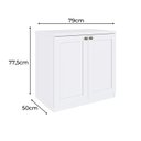 Ver imagem 3 de Cômoda Organizadora 79cm com 2 Portas Infinity 2053 Genialflex