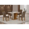 Conjunto Sala de Jantar Mesa com 4 Cadeiras Miami Yescasa - 1