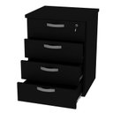 Ver imagem 4 de Gaveteiro Volante Para Escritório Com 4 Gavetas