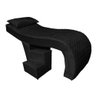 Kit Maca Metalasse com Mocho e Escadinha 70 Cm Base Slk Decor Nina Preto - 2