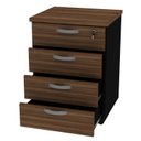 Ver imagem 4 de Gaveteiro Volante Para Escritório com 4 Gavetas