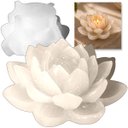 Ver imagem 1 de Forma para Flor de Lótus Decorativa em Silicone para Vela, Sabonete, Resina e Gesso