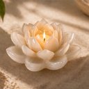 Ver imagem 4 de Forma para Flor de Lótus Decorativa em Silicone para Vela, Sabonete, Resina e Gesso
