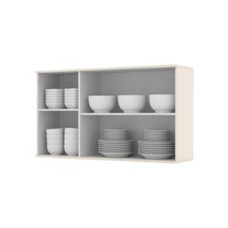 Armário Aéreo 3 Portas 120cm 100% MDF Aurora - 4