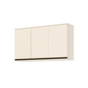 Ver imagem 2 de Armário Aéreo 3 Portas 120cm 100% MDF Aurora