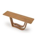 Ver imagem 3 de Aparador Wave em Madeira de Eucalipto Nobre e Tampo Mdf Lâmina Cinamomo 180cm Champagne