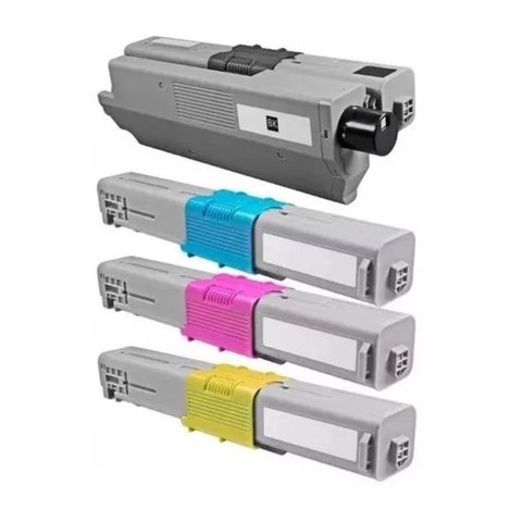 Kit 4x Toner Comp. C510 C530 Mc361 362 Mc561 B+c+y+m