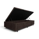 Ver imagem 4 de Base Box Baú Solteiro Lateral Suede 0,78x1,88
