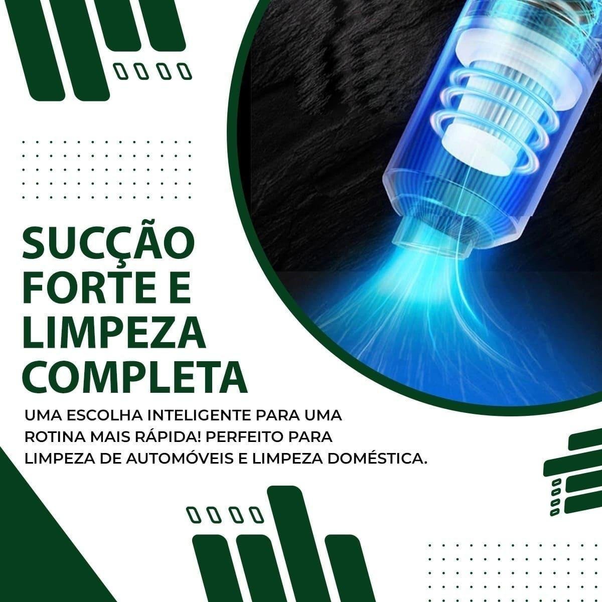 Mini Aspirador Portátil 3 em 1 Linha Premium - 7