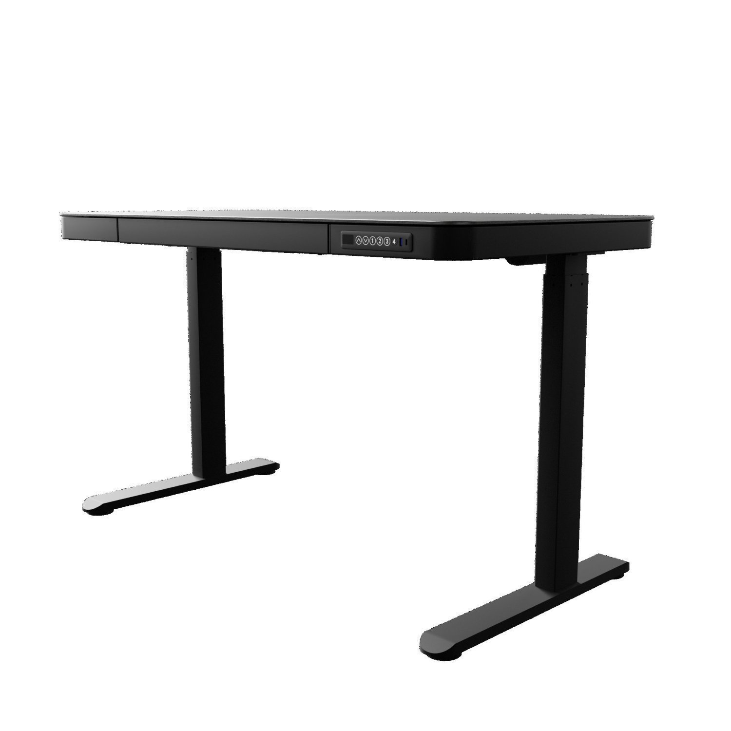 Mesa Escritório 114,8cm com Regulagem de Altura Elétrica e USB Musa - 2