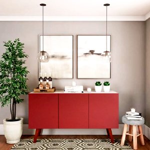 Saldão - Adesivo para Móveis Laca Fosco Vermelho Granada 0,61 x 2,00m