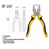 Alicate Universal 8 Polegadas Cabo Emborrachado Profissional - 5