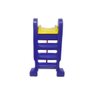 Quarto Infantil Brinquedo Escorregador Infantil Plástico - Médio 3 Degraus Amarelo C/ Azul - 2