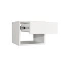 Ver imagem 7 de Mesa de Cabeceira Suspensa em Mdf 01 Gaveta Branco Moveara