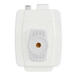 Fechadura AL100R 42mm sem botão 12V tetra branca AGL - 4