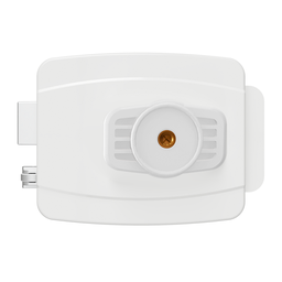 Fechadura AL100R 42mm sem botão 12V tetra branca AGL - 3