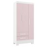 Guarda Roupa Infantil 3 Portas e 2 Gavetas Kit Cat - 3