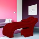Ver mais imagens de Maca Estofada Estética Botonê 80 Cm Sobrancelha Cilios Cor:vermelho