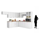 Ver imagem 5 de Cozinha Completa 10 Peças 18 Portas 2 Gavetas Com Torre Quente Unna Yescasa