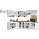 Ver imagem 6 de Cozinha Completa 10 Peças 18 Portas 2 Gavetas Com Torre Quente Unna Yescasa