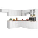 Ver imagem 3 de Cozinha Completa 10 Peças 18 Portas 2 Gavetas Com Torre Quente Unna Yescasa