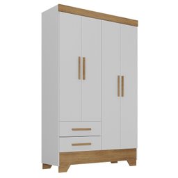 Guarda Roupa Infantil 4 Portas e 2 Gavetas Tic Tac - 3