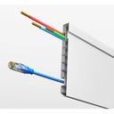 Ver imagem 5 de Kit Rodapé de PVC 10 Barras Frisadas de 10CMX15MMX2,40m com 24m Lineares Branco Permatti