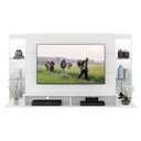 Ver imagem 1 de Painel Tv 60" Com Espelho Nairóbi Multimóveis V3150 Branco Branco