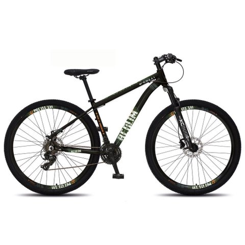 Bicicleta Colli Berlim Aro 29 Shimano 21 Marchas Preto/branco