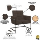 Ver imagem 2 de Jogo 2 Poltronas 1 Namoradeira para Área Externa Confortável Varanda Alta Qualidade Resistente