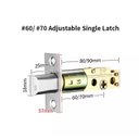 Ver imagem 4 de Fechadura Digital Biométrica Beluni Capri Pivotante Bluetooth Smart TTLock 403