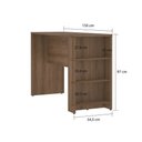 Ver imagem 3 de Bancada Mesa Gourmet Para Cozinha 150cm X 97cm Suprema