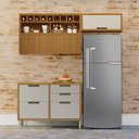 Ver imagem 1 de Cozinha 3 Peças Ripado Imperatriz  100% Mdf