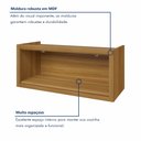 Ver imagem 6 de Cozinha 4 Peças Paneleiro Burguesa Premium 100% MDF Marrom/Freijó/Branco