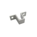 Ver imagem 1 de Capuchinho para trinco de porta/janela de vidro temperado blindex (1038) - Branco