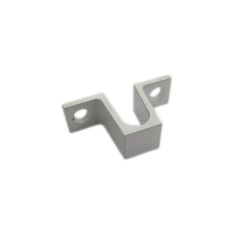 Capuchinho para trinco de porta/janela de vidro temperado blindex (1038) - Branco