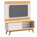 Ver imagem 1 de Rack Bancada 1 Gaveta e Painel para Tv Classic 1.4 Off White Nature - Imcal