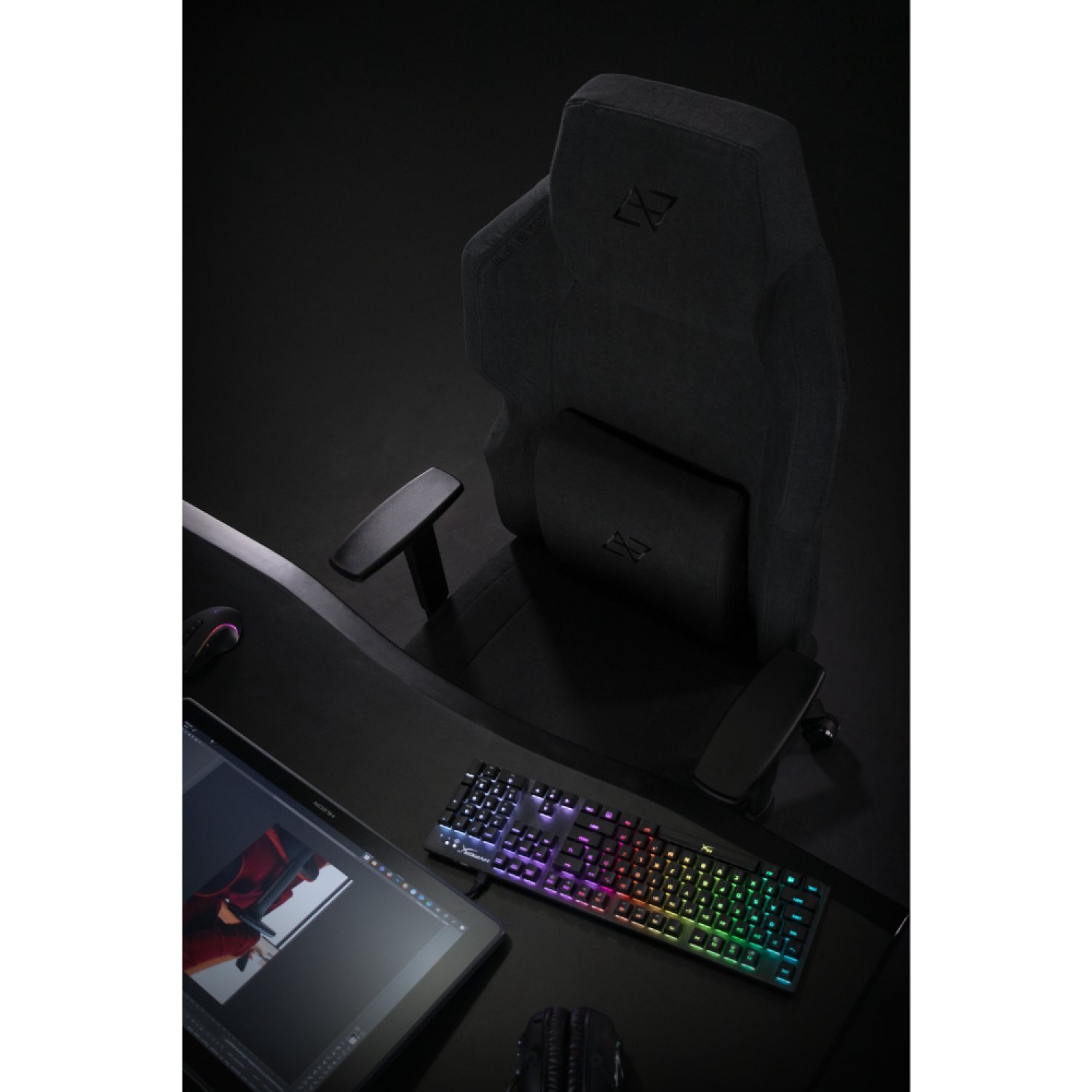 Cadeira Gamer  NR17 Magna Linho - 6