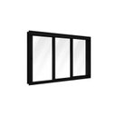 Ver imagem 1 de Janela 3 Folhas Preto 100x150 Linha 25 Jade