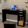 Mesa Escrivaninha Computador Notebook 120x42cm 2 Gavetas - 1