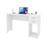 Mesa Escrivaninha Computador Notebook 120x42cm 2 Gavetas - 2