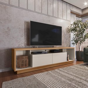 Rack para TV até 75 Polegadas 2 Portas 181cm Cronos CabeCasa MadeiraMadeira
